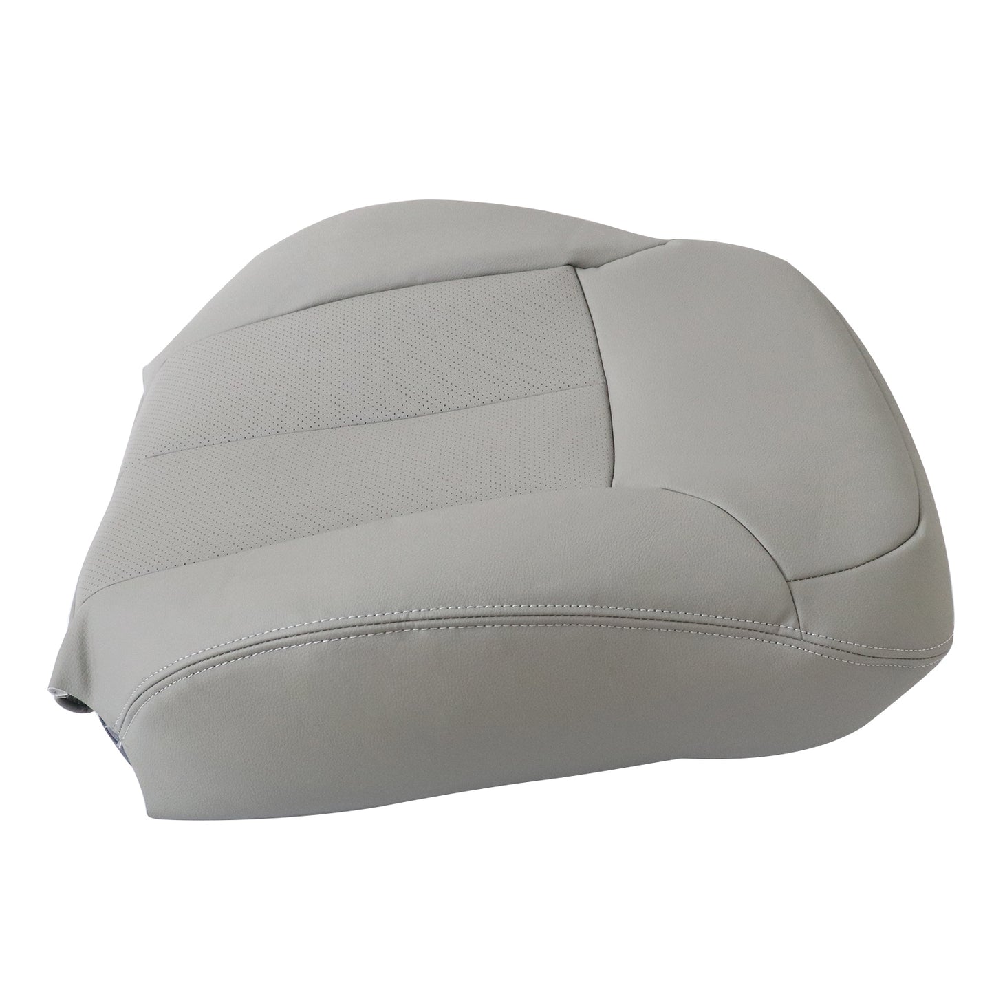 For 09-13 Subaru Forester Driver/Passenger Top Perf PU Leather Seat Cover Gray