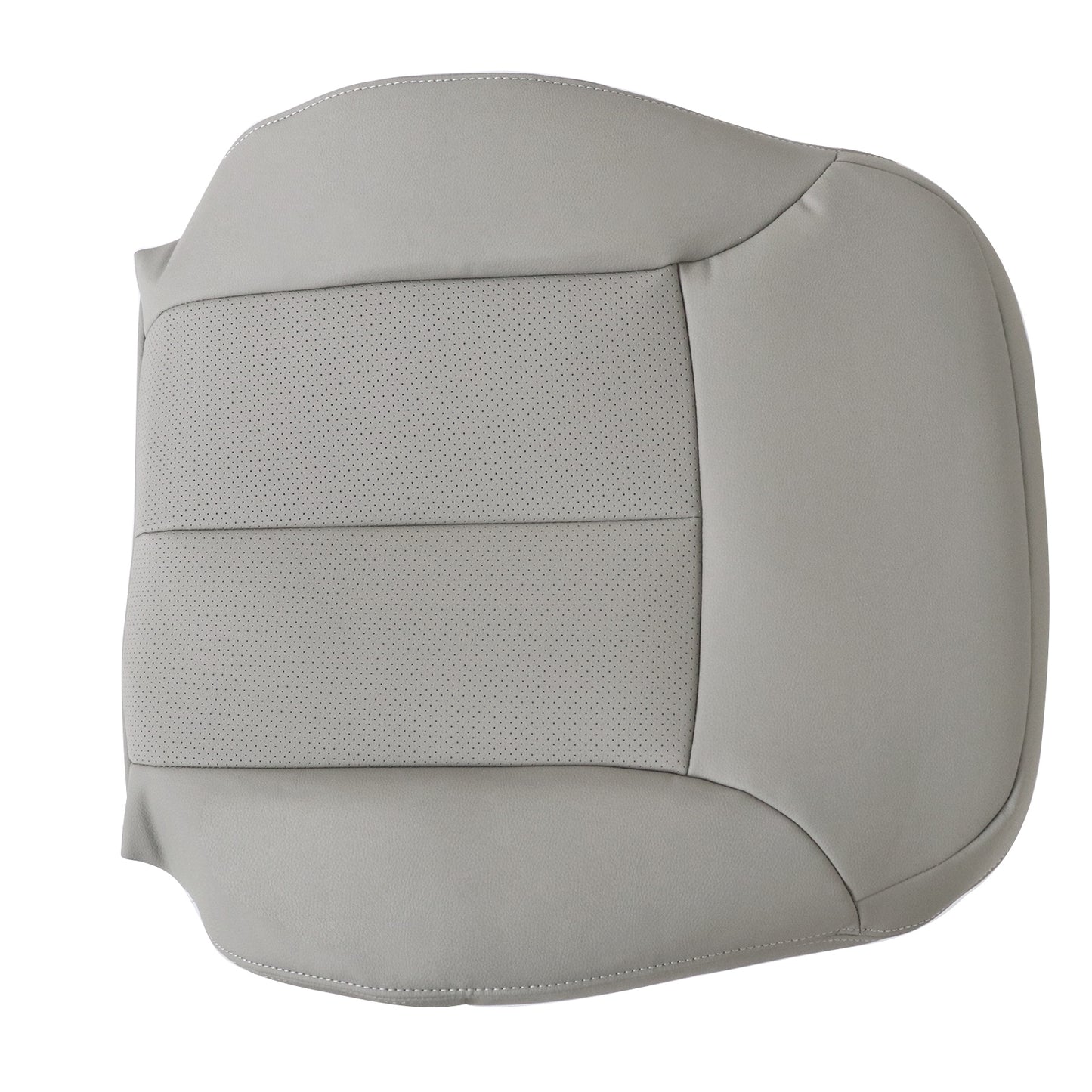 For 09-13 Subaru Forester Driver/Passenger Top Perf PU Leather Seat Cover Gray