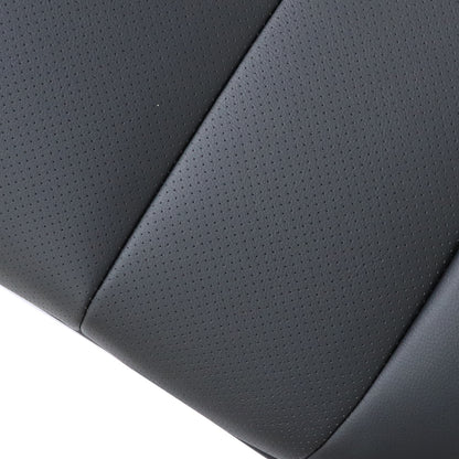 For 09-13 Subaru Forester Driver/Passenger Top Perf PU Leather Seat Cover Black