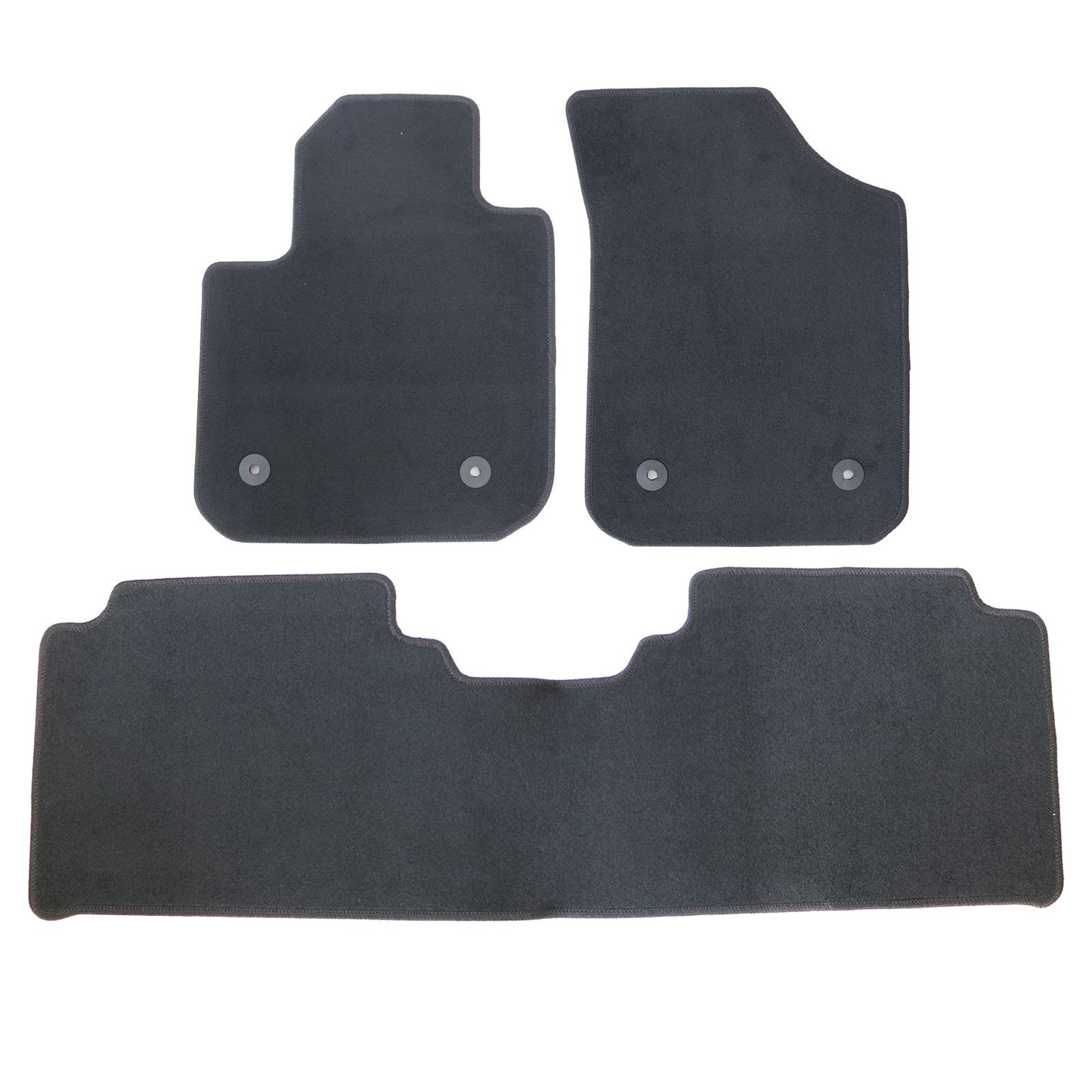 Front+2nd Row Floor Mats Carpet Velour For 2016 2017 Buick Envision All Weather