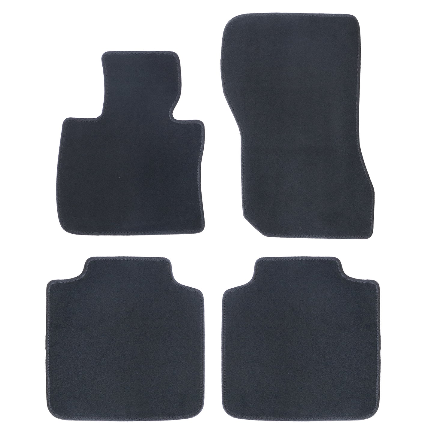 Fits BMW X1 F48 X2 F39 2020 2021 2022 Front & 2nd Row Floor Mats Carpet Velour