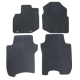 4Pcs Front & Rear Floor Mats Carpet Replacement Velour For 2009-2013 Honda