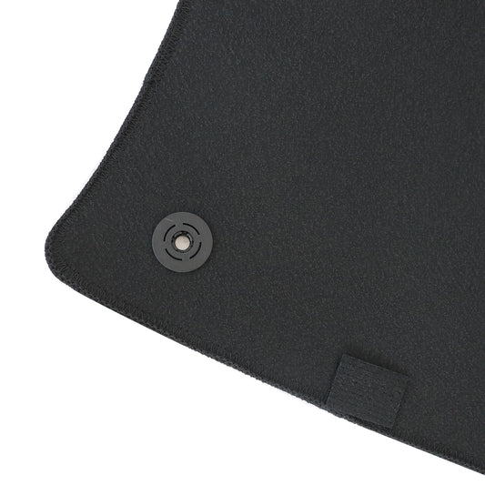 For 2015-2021 Volkswagen Golf R GTI Front & 2nd Row Floor Mats Carpet Velour 4X