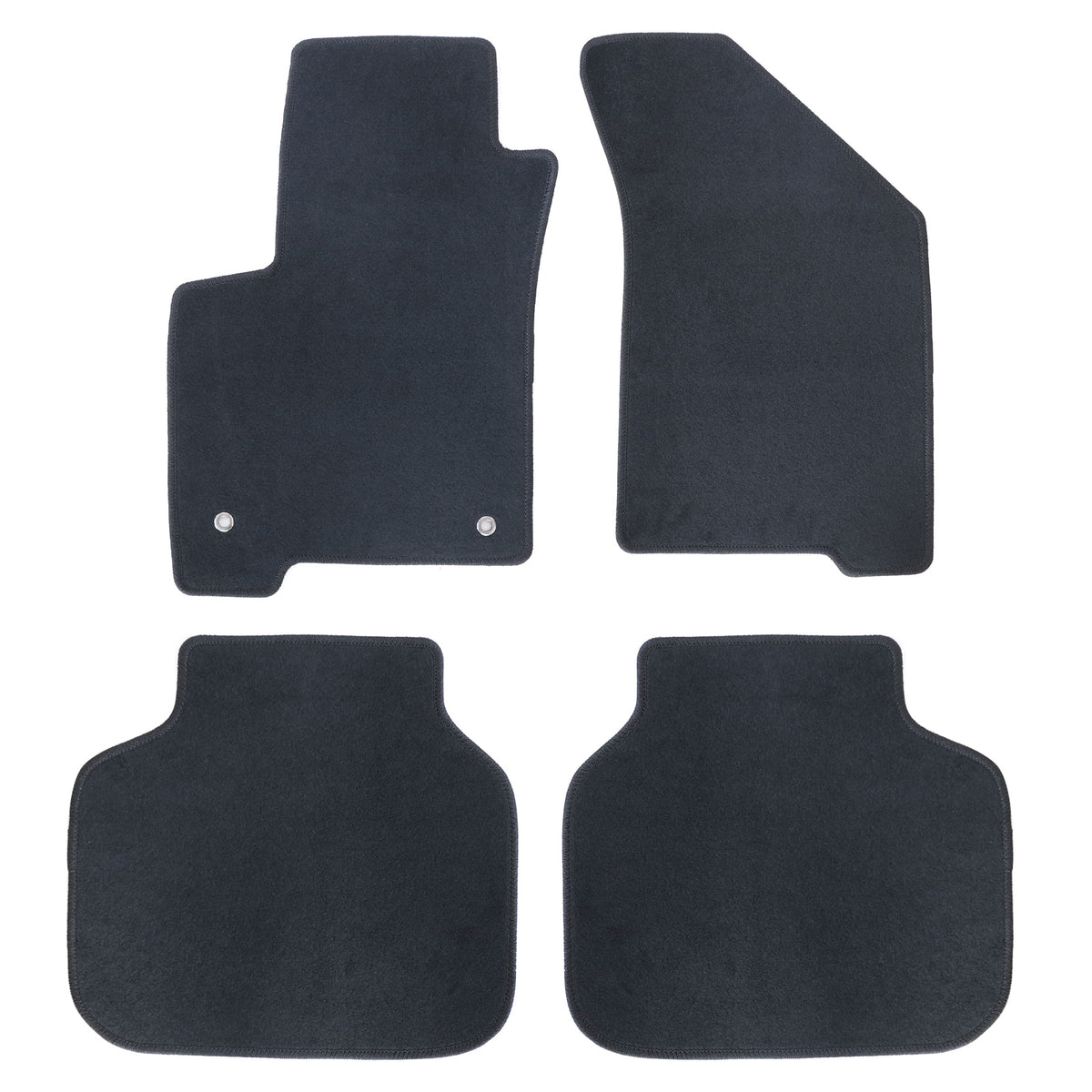 4X For Dodge Journey 2009-2020 Front & Rear Floor Mats Carpet Replacement Velour