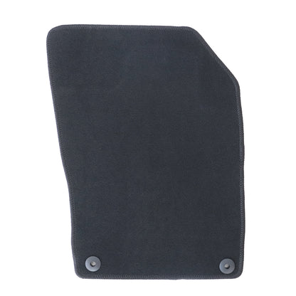 New For 2017-2023 Volvo S90 Front & Rear Velour Floor Mats Carpet Black 4PCS