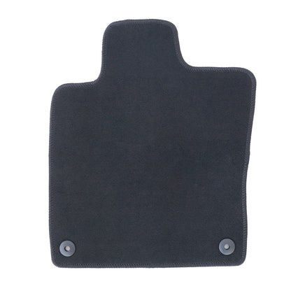 New For 2017-2023 Volvo S90 Front & Rear Velour Floor Mats Carpet Black 4PCS