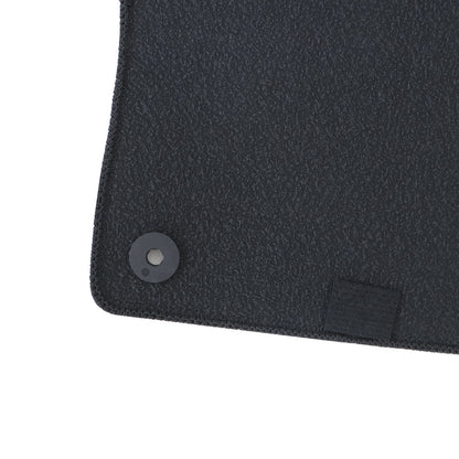 New For 2017-2023 Volvo S90 Front & Rear Velour Floor Mats Carpet Black 4PCS