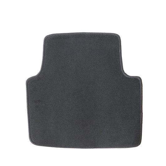 For 2019-2025 Volkswagen Jetta Front & Rear Velour Floor Mats Carpet Black 4PCS