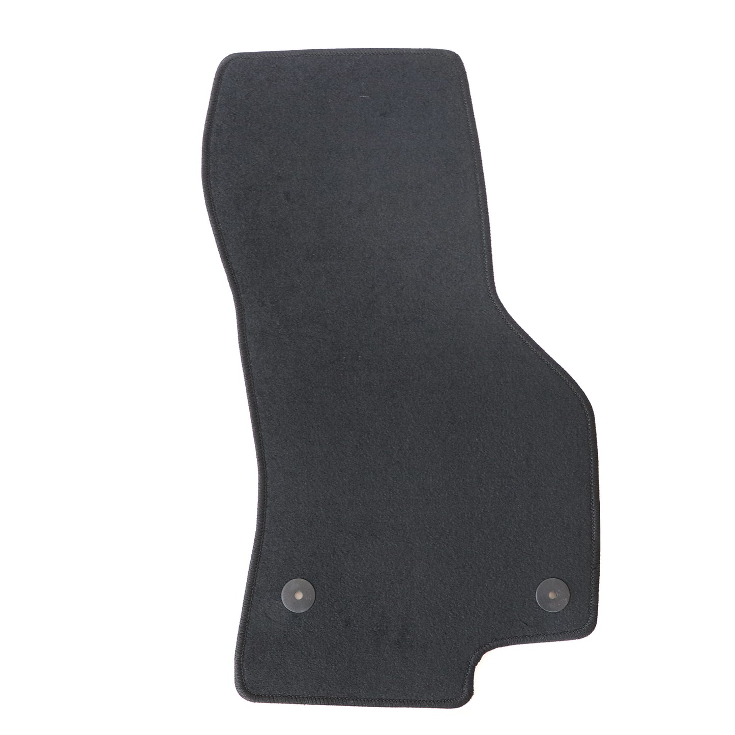 For 2019-2025 Volkswagen Jetta Front & Rear Velour Floor Mats Carpet Black 4PCS
