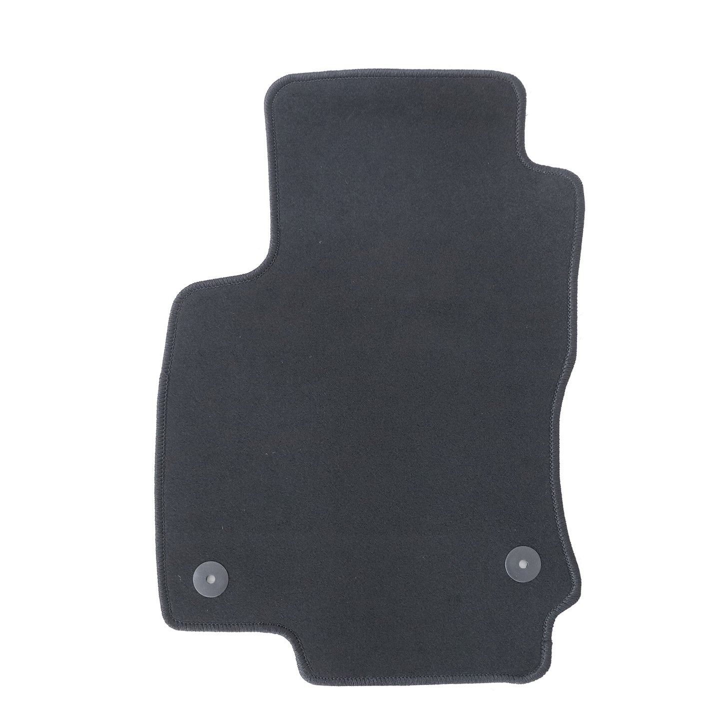 For 2019-2025 Volkswagen Jetta Front & Rear Velour Floor Mats Carpet Black 4PCS