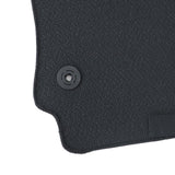 For 2019-2025 Volkswagen Jetta Front & Rear Velour Floor Mats Carpet Black 4PCS