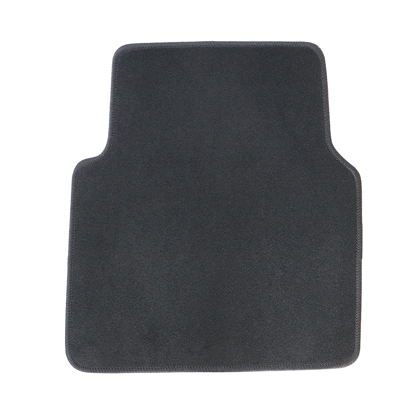 For 2009-2017 Volkswagen Tiguan Front & Rear Velour Floor Mats Carpet Black 4PCS