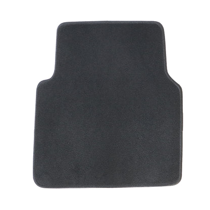 For 2009-2017 Volkswagen Tiguan Front & Rear Velour Floor Mats Carpet Black 4PCS
