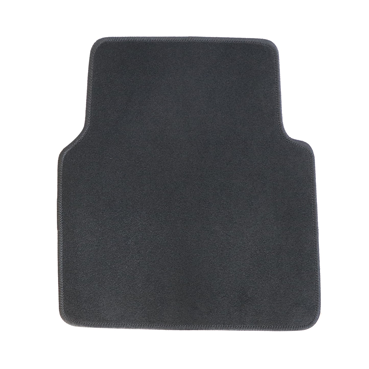 For 2009-2017 Volkswagen Tiguan Front & Rear Velour Floor Mats Carpet Black 4PCS