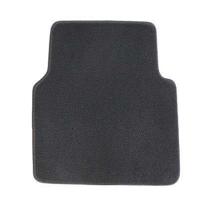 For 2009-2017 Volkswagen Tiguan Front & Rear Velour Floor Mats Carpet Black 4PCS