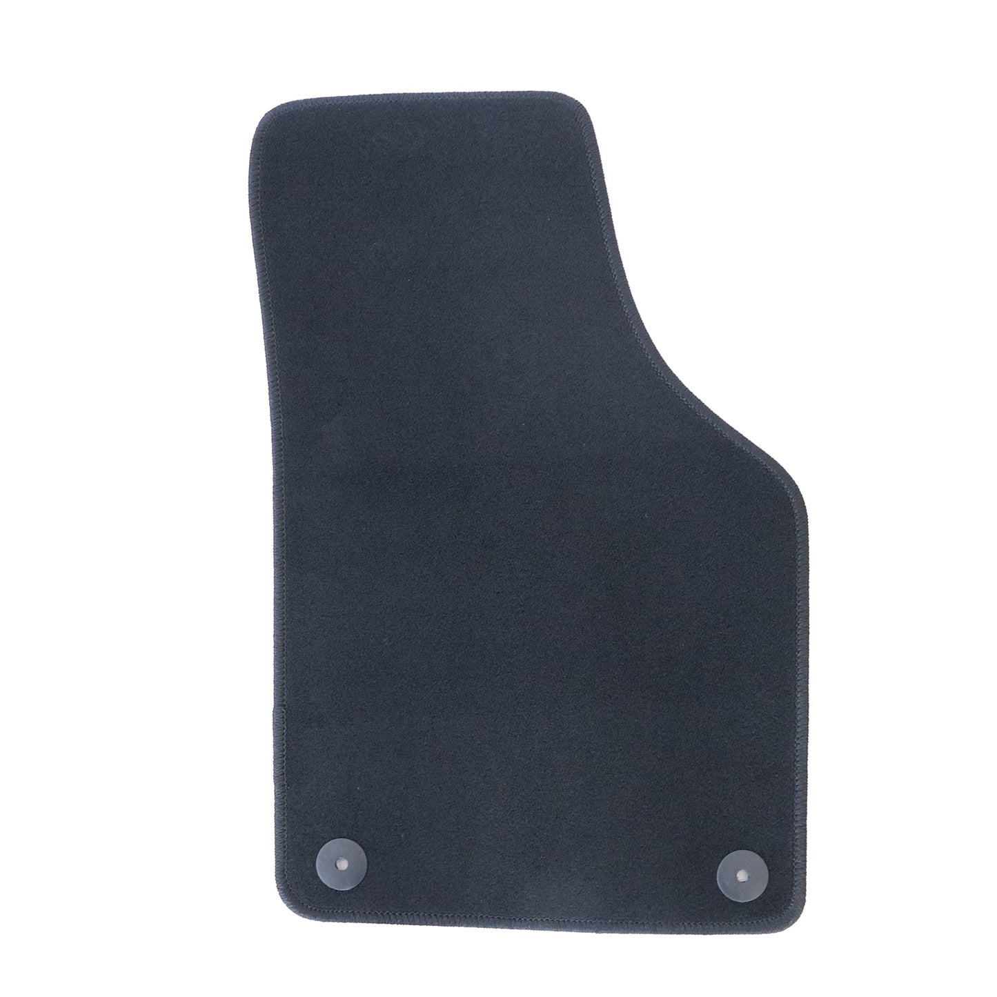 For 2009-2017 Volkswagen Tiguan Front & Rear Velour Floor Mats Carpet Black 4PCS