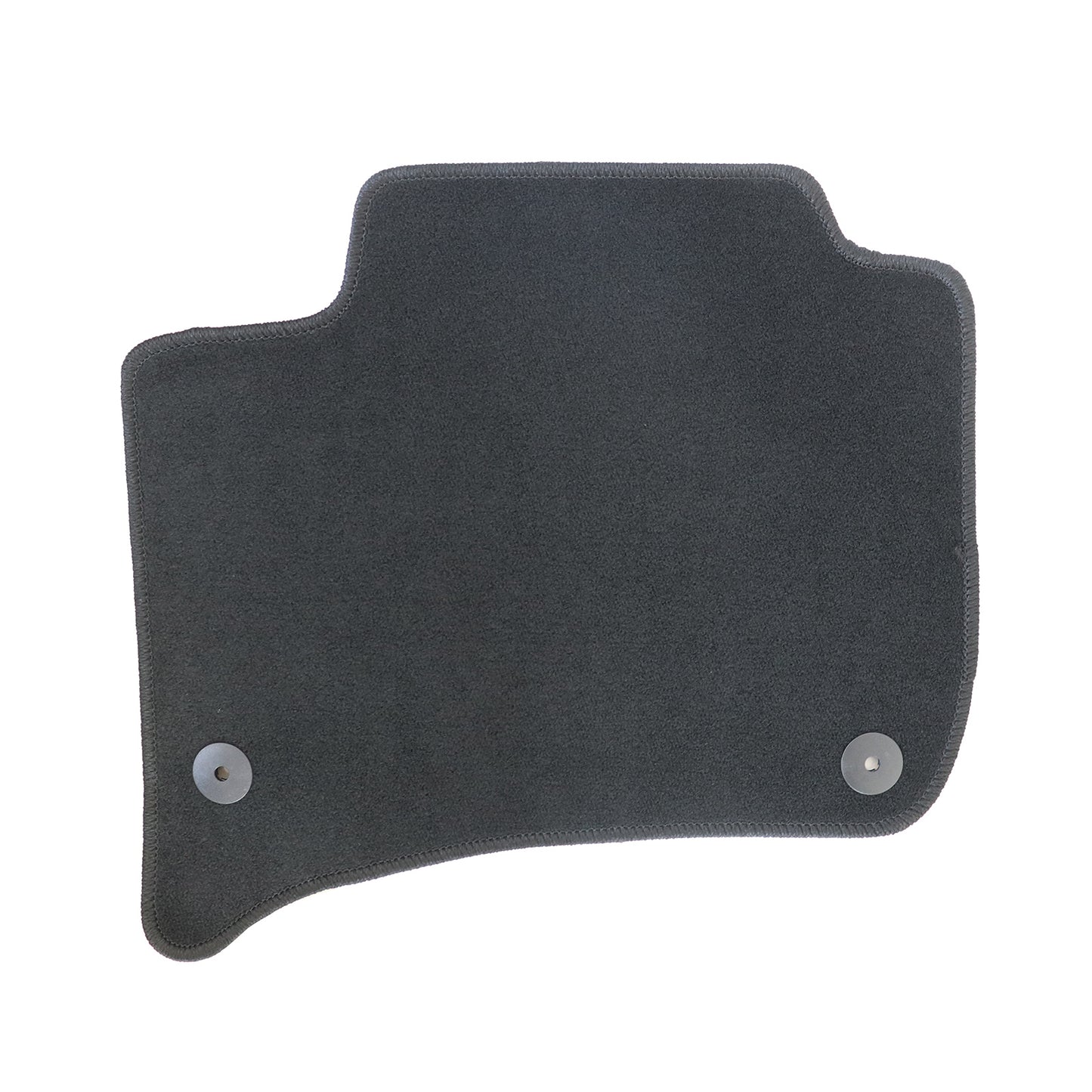 New For 2010-2018 VW Touareg Front & Rear Velour Floor Mats Carpet Black 4PCS