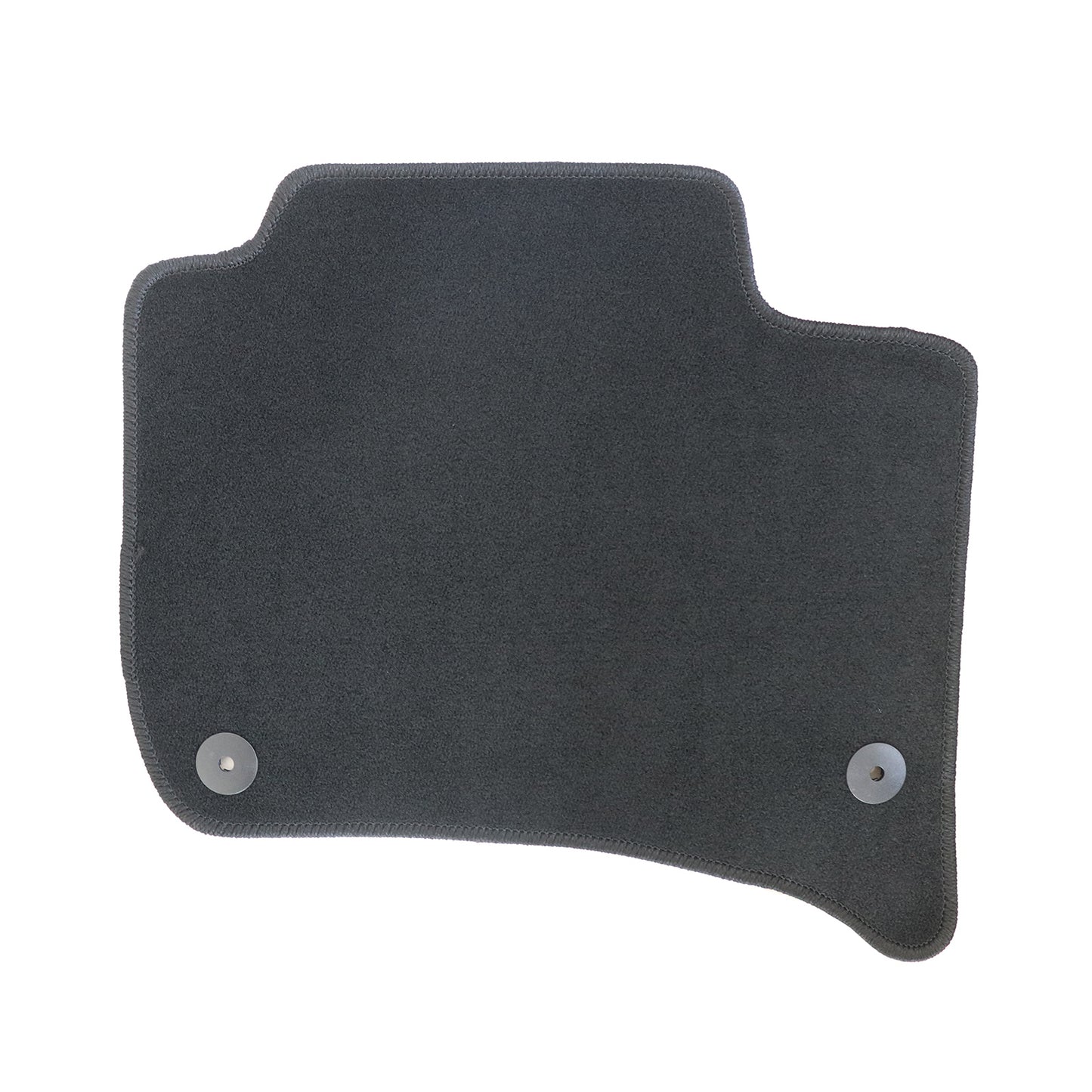 New For 2010-2018 VW Touareg Front & Rear Velour Floor Mats Carpet Black 4PCS