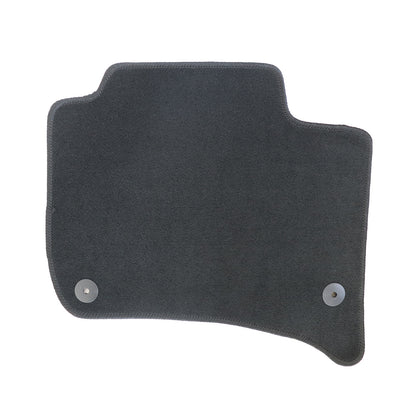 New For 2010-2018 VW Touareg Front & Rear Velour Floor Mats Carpet Black 4PCS