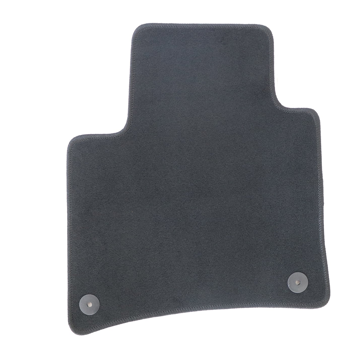 New For 2010-2018 VW Touareg Front & Rear Velour Floor Mats Carpet Black 4PCS