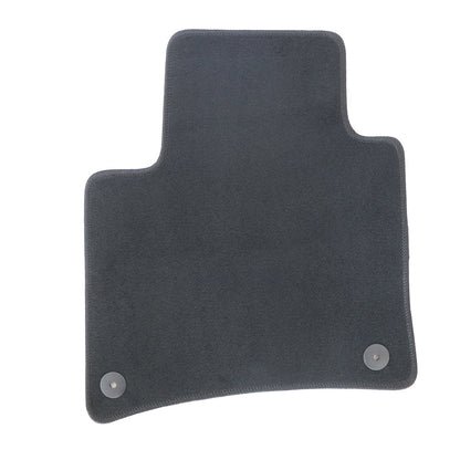 New For 2010-2018 VW Touareg Front & Rear Velour Floor Mats Carpet Black 4PCS