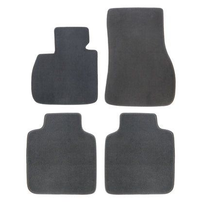 4X For BMW X1 2023-2025 Front & Rear Floor Mats Carpet Replacement Velour Black