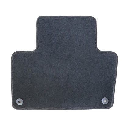 New For 2016-2025 Volvo XC90 Front & Rear Velour Floor Mats Carpet Black 6PCS