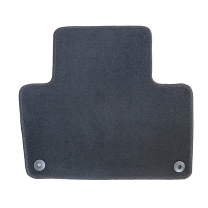 New For 2016-2025 Volvo XC90 Front & Rear Velour Floor Mats Carpet Black 6PCS