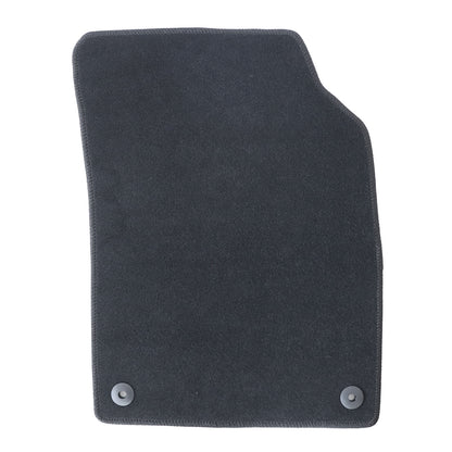 New For 2016-2025 Volvo XC90 Front & Rear Velour Floor Mats Carpet Black 6PCS