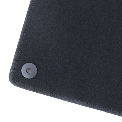New For 2016-2025 Volvo XC90 Front & Rear Velour Floor Mats Carpet Black 6PCS