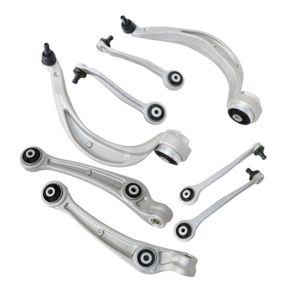 Front Upper & Lower Control Arms W/ Ball Joints For Audi S5 2010-2011 8X