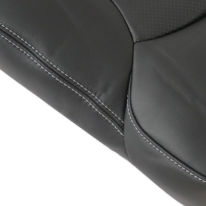 For 2014-16 Subaru Forester Driver Top Perf Leather Replacement Seat Cover Black