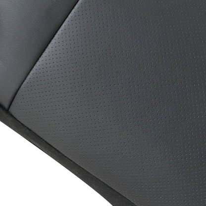 For 2014-16 Subaru Forester Driver Top Perf Leather Replacement Seat Cover Black