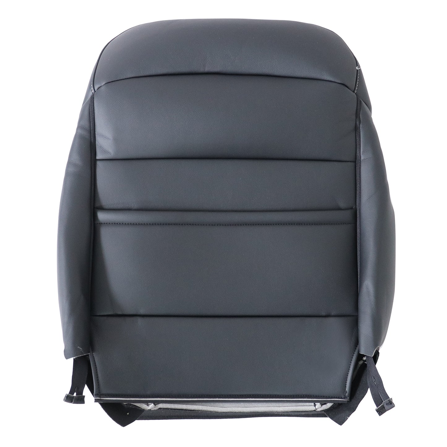 For 2014-16 Subaru Forester Driver Top Perf Leather Replacement Seat Cover Black