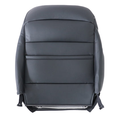 For 2014-16 Subaru Forester Driver Top Perf Leather Replacement Seat Cover Black