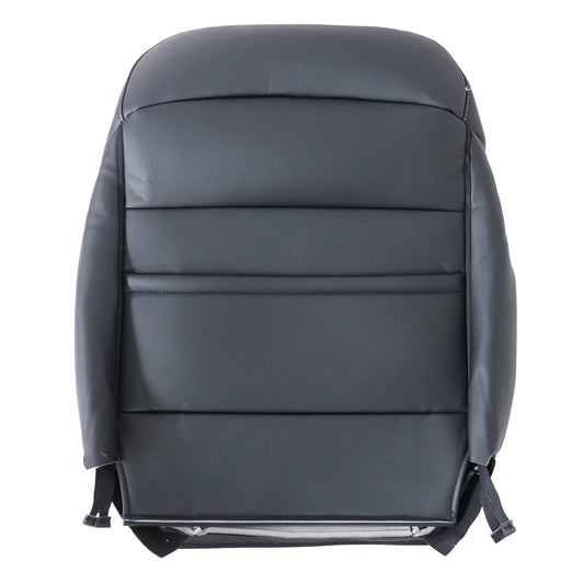 For 2014-16 Subaru Forester Driver Top Perf Leather Replacement Seat Cover Black