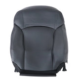 For 2014-16 Subaru Forester Driver Top Perf Leather Replacement Seat Cover Black
