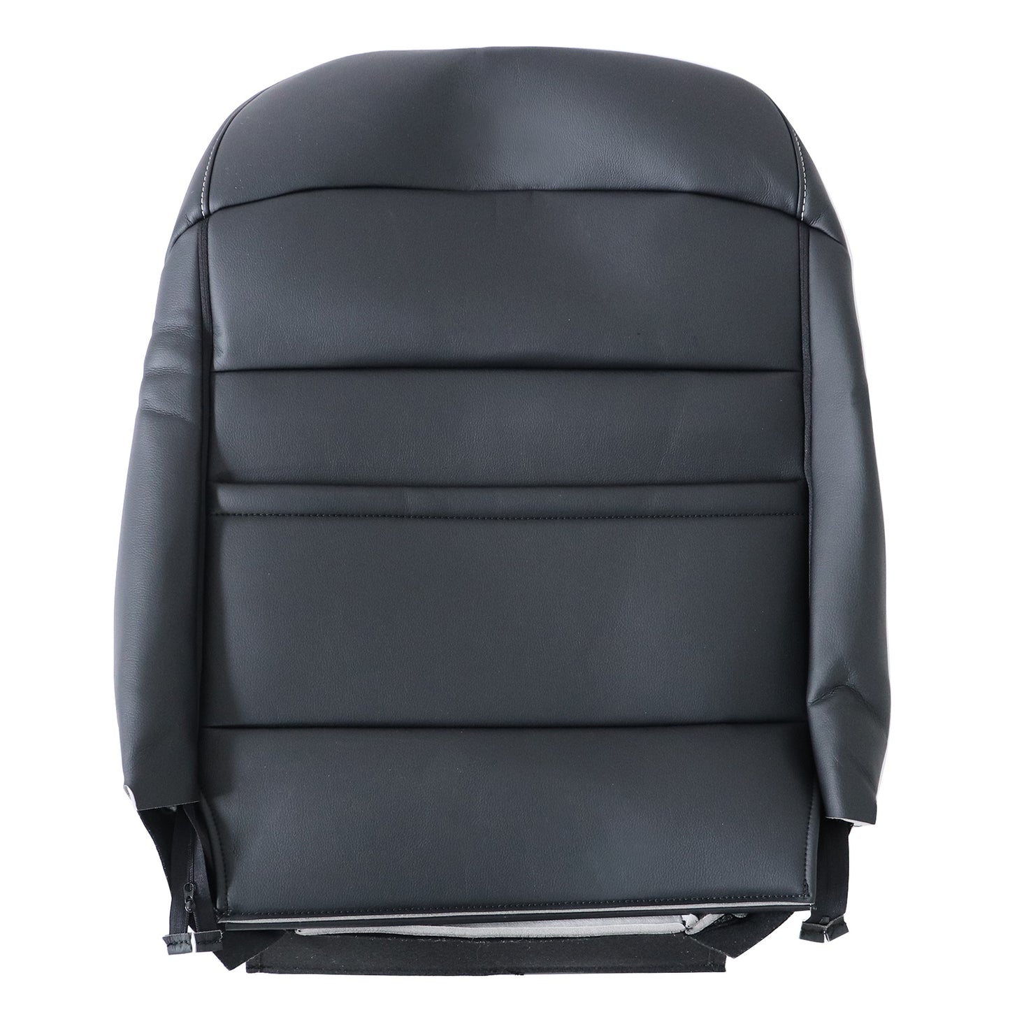 For 2014-2016 Subaru Forester Passenger Top Leather Replacement Seat Cover Black