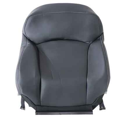 For 2014-2016 Subaru Forester Passenger Top Leather Replacement Seat Cover Black