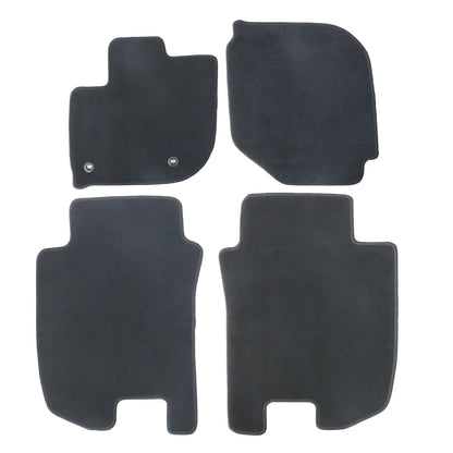 4Pcs Fits Honda Fit 2015-2020 Front & Rear Floor Mats Carpet Replacement Velour
