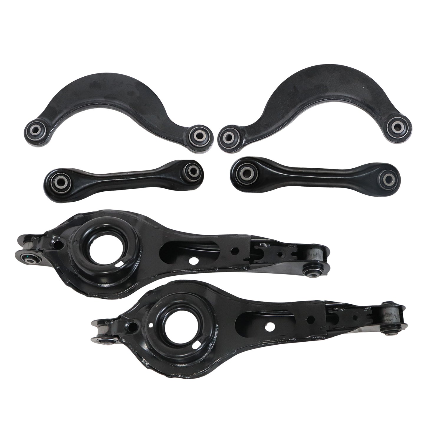 Rear Suspension Control Arm Arms Upper Lower Set Kit For Ford Focus 2000-2011