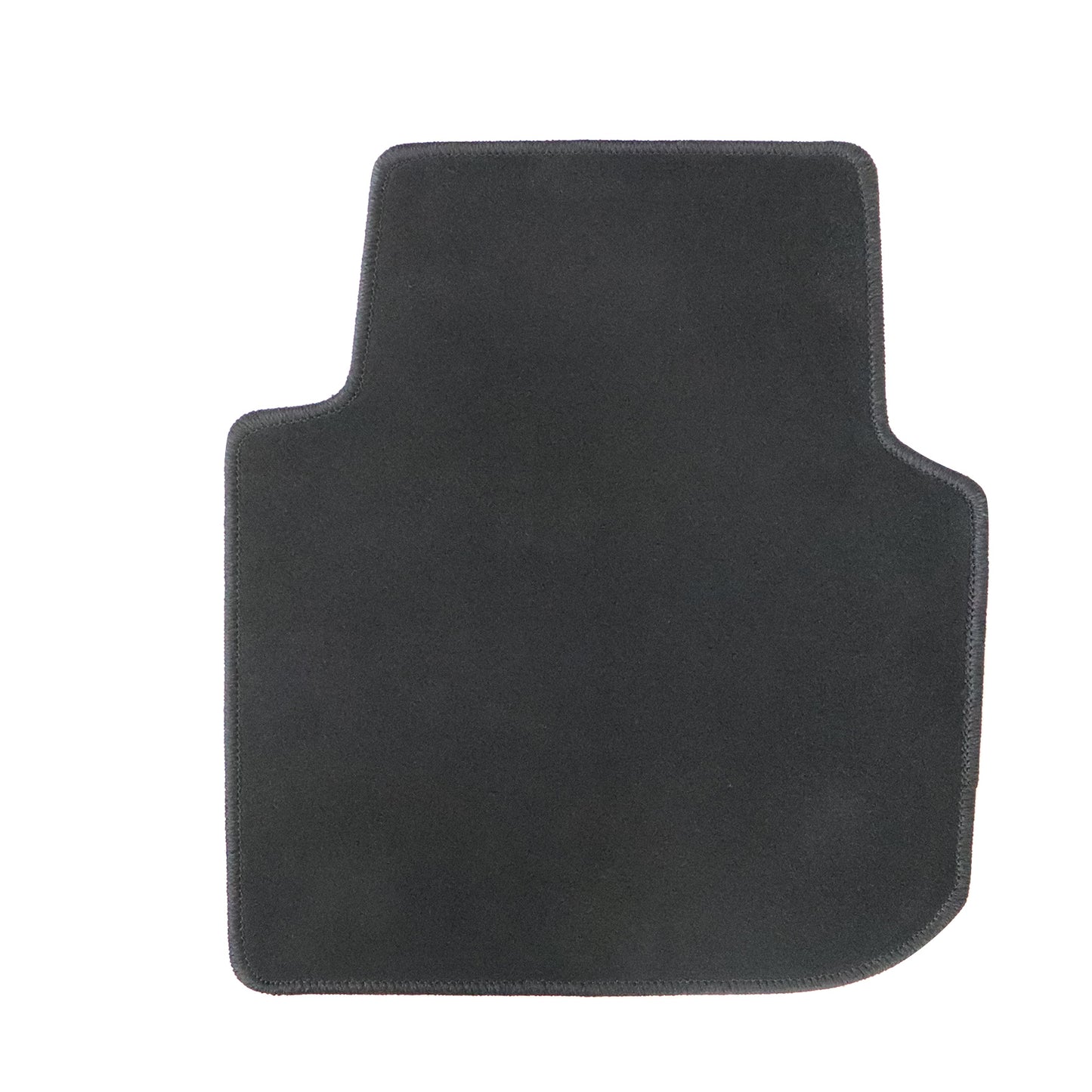 For 2012-2019 Volkswagen Passat Front & Rear Velour Floor Mats Carpet Black 4PCS