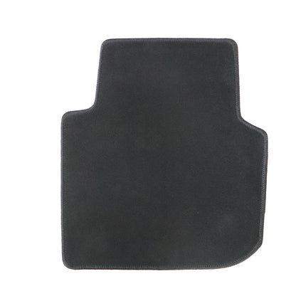 For 2012-2019 Volkswagen Passat Front & Rear Velour Floor Mats Carpet Black 4PCS