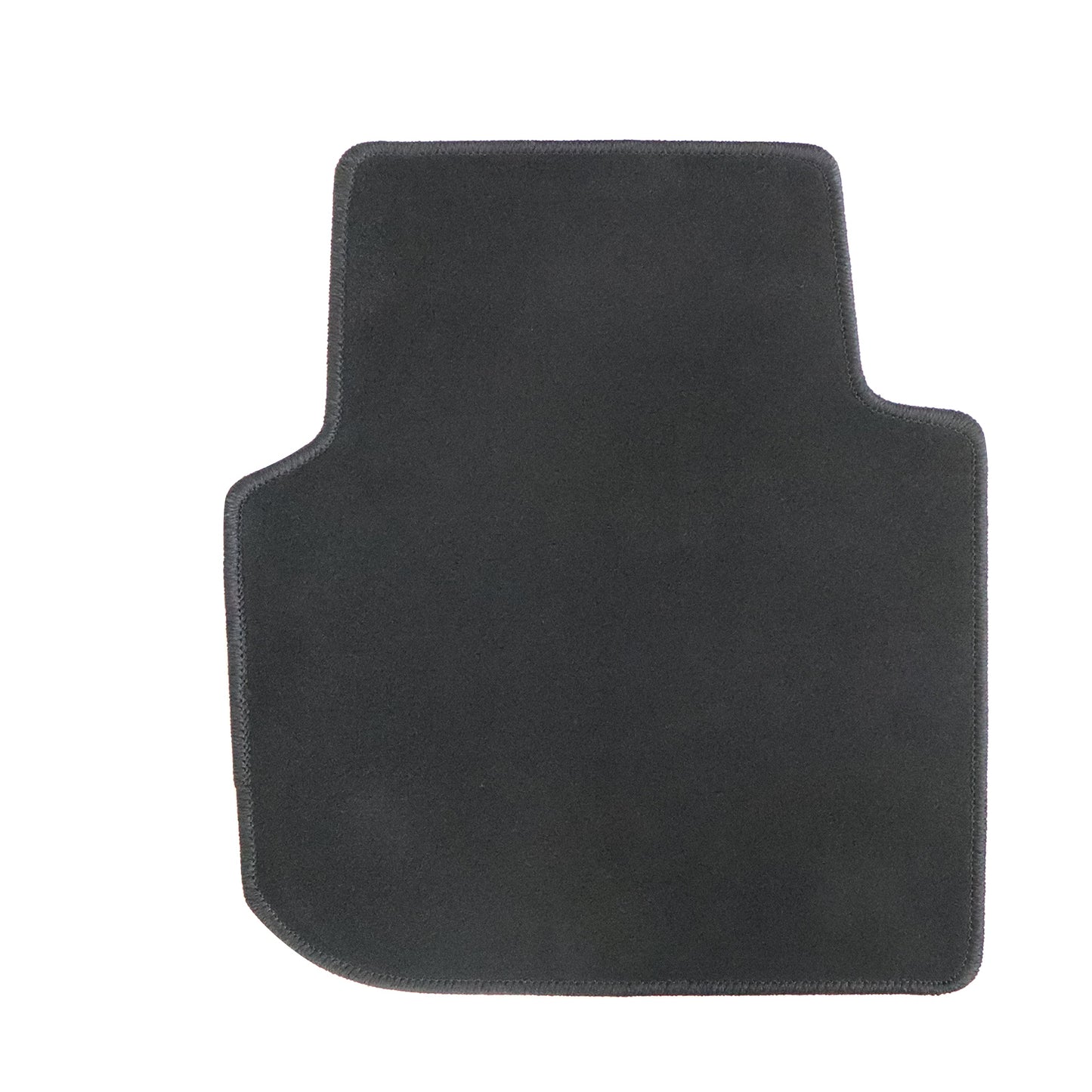 For 2012-2019 Volkswagen Passat Front & Rear Velour Floor Mats Carpet Black 4PCS