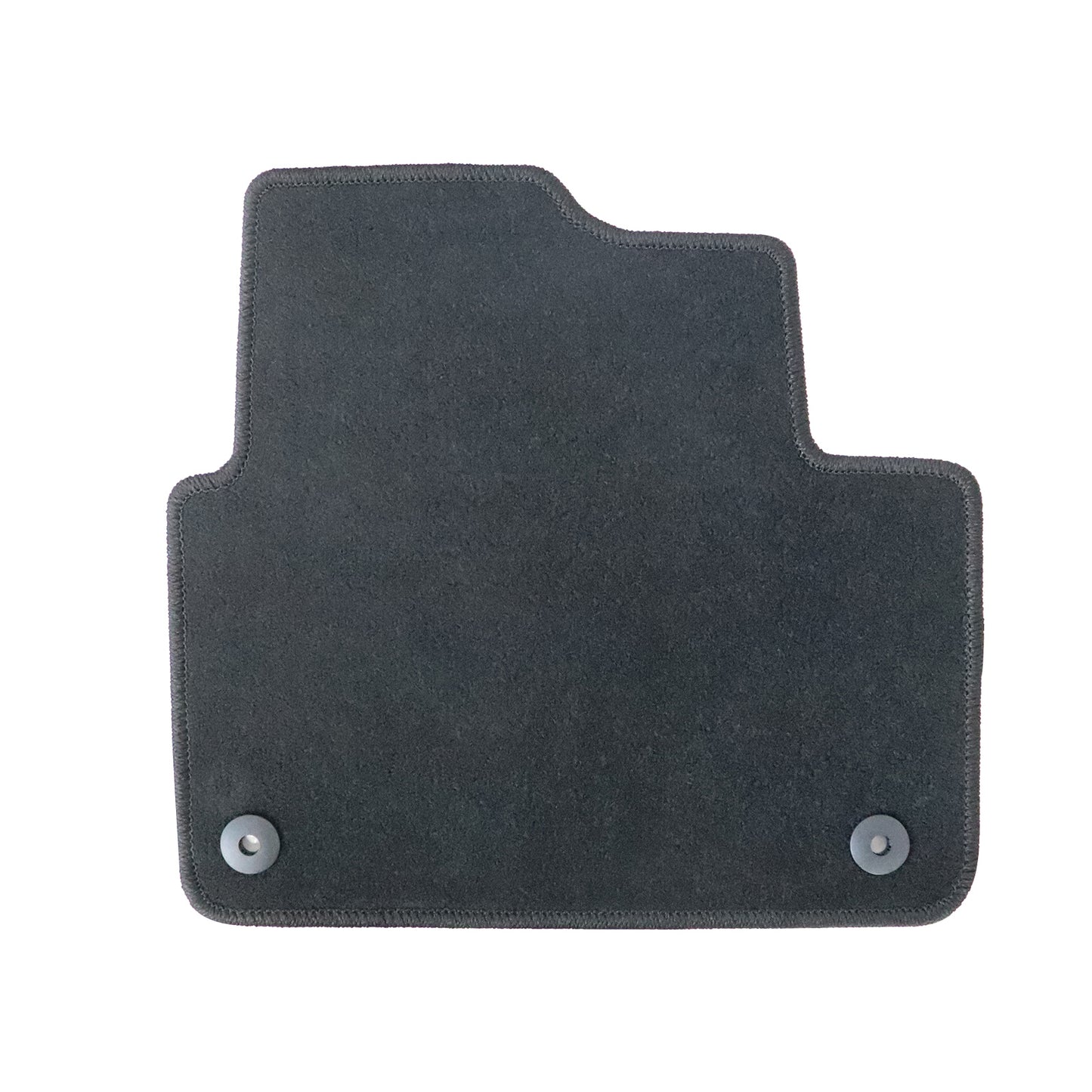 For 2019-2025 Volvo S60 V60 Front & 2nd Row Floor Mats Carpet Black Velour 4Pcs