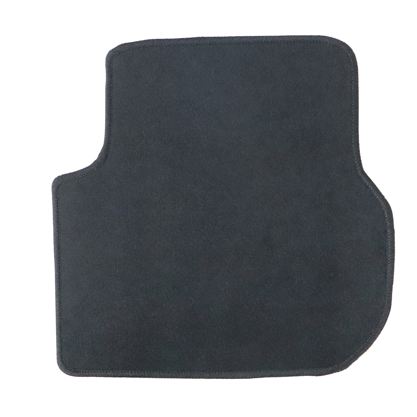 For 2011-2018 Volkswagen Jetta Front & Rear Velour Floor Mats Carpet Black 4PCS