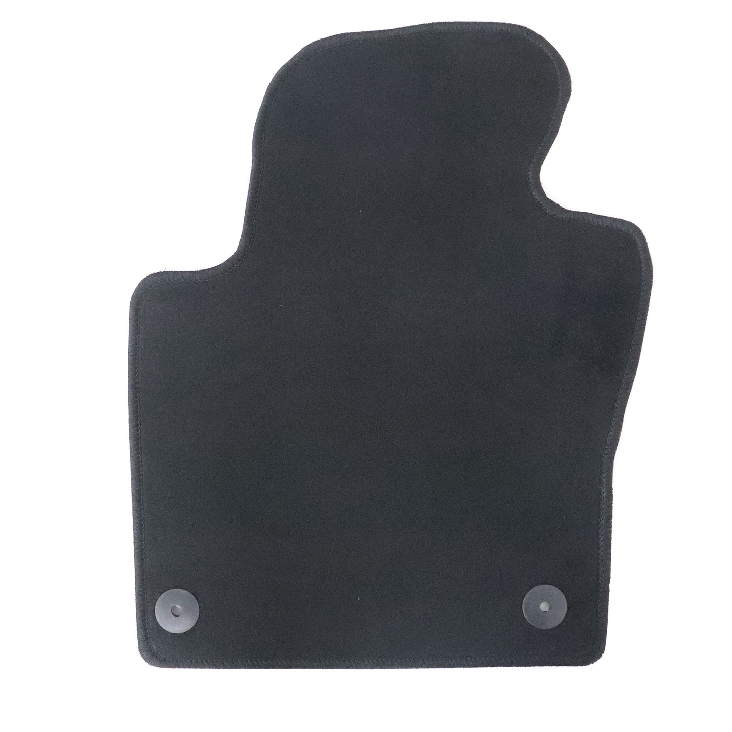 For 2011-2018 Volkswagen Jetta Front & Rear Velour Floor Mats Carpet Black 4PCS