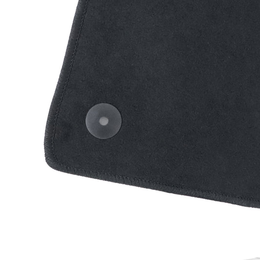 For 2011-2018 Volkswagen Jetta Front & Rear Velour Floor Mats Carpet Black 4PCS