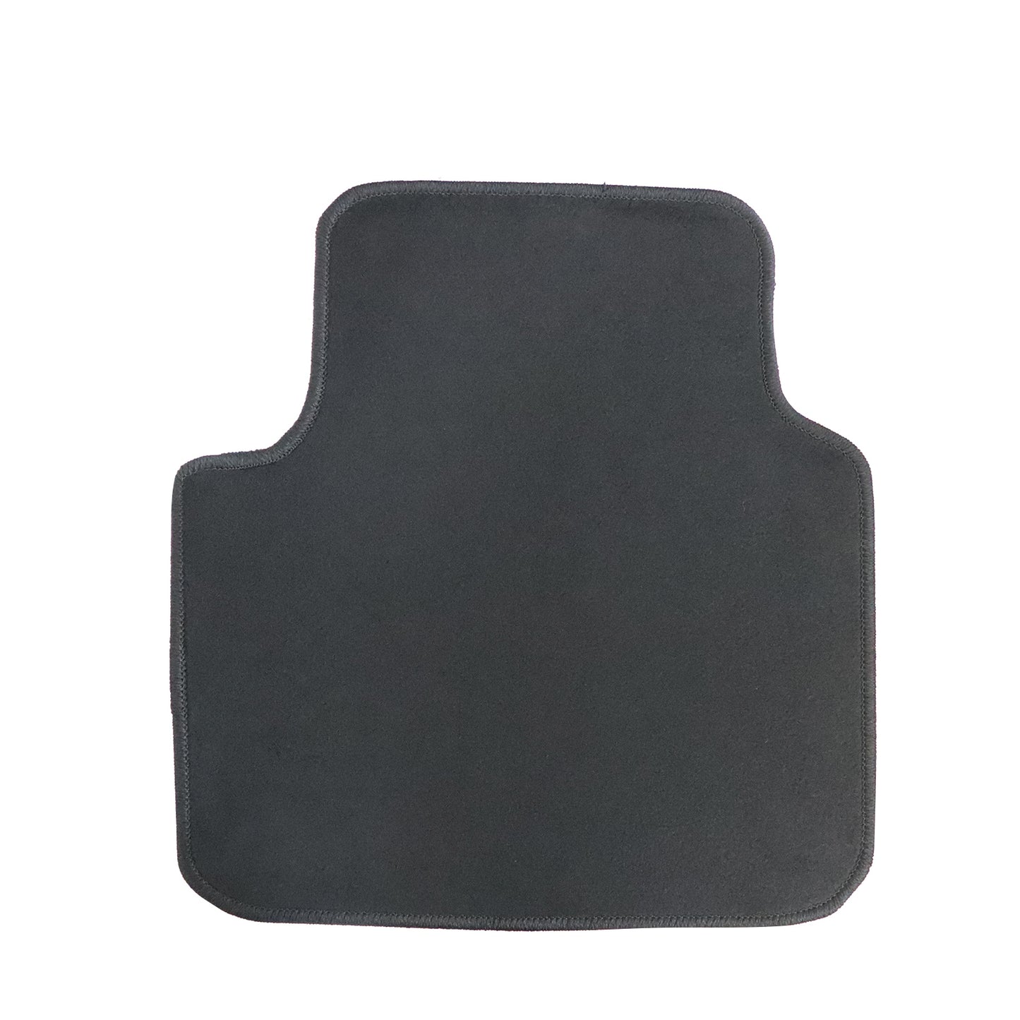 For 2018-2025 Volkswagen Atlas Front & Rear Velour Floor Mats Carpet Black 4PCS