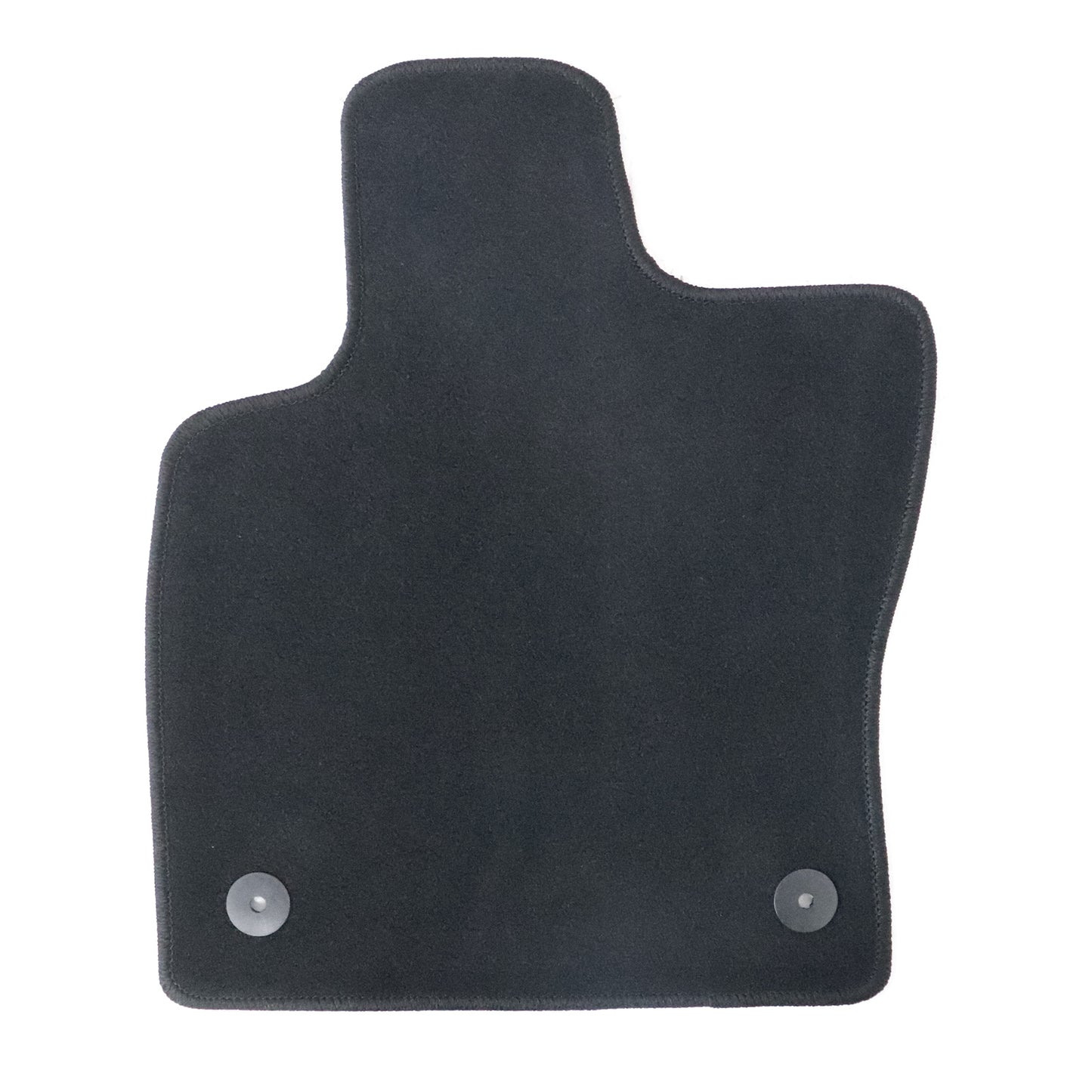 New For 2018-2024 VW Tiguan Front & Rear Velour Floor Mats Carpet Black 4PCS
